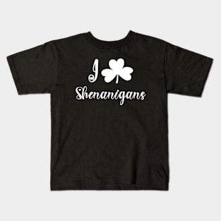 I Clover Shenanigans Kids T-Shirt